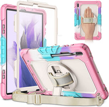 Load image into Gallery viewer, Heavy Duty Hybrid Cover for Galaxy Tab S7 FE (2021) / Galaxy Tab S7 Plus (2020)