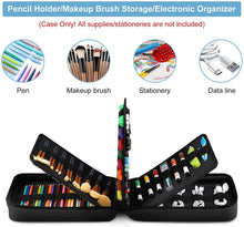 Load image into Gallery viewer, Multilayer Watercolor Pen Bag w/ Front Zipper Pocket