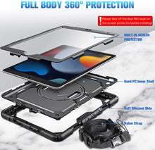 Load image into Gallery viewer, iPad 9th/8th/7th Gen (2021/2020/2019) Heavy Duty Rugged Case