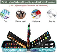 Load image into Gallery viewer, Multilayer Watercolor Pen Bag w/ Front Zipper Pocket