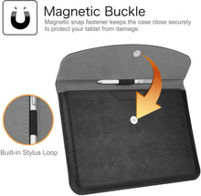 Load image into Gallery viewer, Surface Pro X/Pro 8/Pro 7+ /Pro7/Pro 6 Vegan Leather Sleeve Case | Fintie