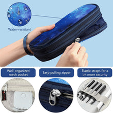 Load image into Gallery viewer, Expandable Pencil Case | Large Storage Stationery Box - Starry Sky