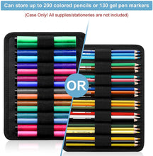 Load image into Gallery viewer, Multilayer Watercolor Pen Bag w/ Front Zipper Pocket