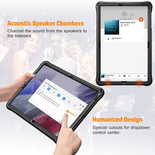Load image into Gallery viewer, Heavy Duty Shockproof Cover for Galaxy Tab S8 Plus/S7 FE/S7 Plus (2022/2021/2020)