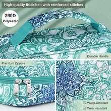 Load image into Gallery viewer, Multilayer Watercolor Pen Bag w/ Front Zipper Pocket