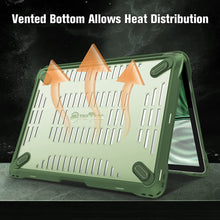 Load image into Gallery viewer, MacBook Air 13 Inch (2020/2019/2018) Tuatara Case | Fintie