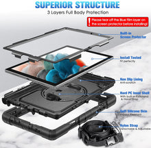 Load image into Gallery viewer, Galaxy Tab A8 10.5" (2022) Heavy Duty Hybrid Cover