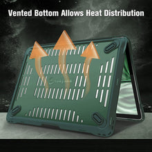 Load image into Gallery viewer, MacBook Air 13 Inch (2020/2019/2018) Tuatara Case | Fintie