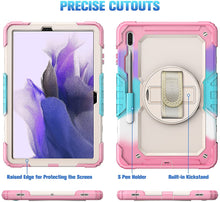 Load image into Gallery viewer, Heavy Duty Hybrid Cover for Galaxy Tab S7 FE (2021) / Galaxy Tab S7 Plus (2020)