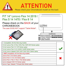 Load image into Gallery viewer, Premium PU Leather Sleeve Case for 14" Lenovo Flex / Ideapad I CaseBot