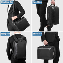 Load image into Gallery viewer, Convertible Messenger Bag Laptop Backpack with USB Port I Fintie