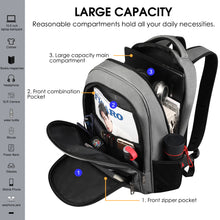 Load image into Gallery viewer, Heavy Duty Travel Work Laptop Backpack Daypack Bookbag I Fintie
