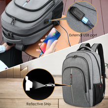 Load image into Gallery viewer, Heavy Duty Travel Work Laptop Backpack Daypack Bookbag I Fintie