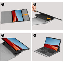 Load image into Gallery viewer, Microsoft Surface Pro X (2020/2019) Multi-Angle Viewing Cover I Fintie