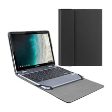 Load image into Gallery viewer, Premium PU Leather Case for 12.2” Samsung Chromebook Plus I Fintie