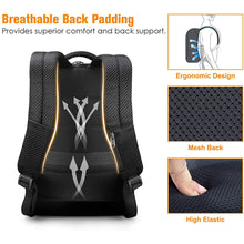 Load image into Gallery viewer, TSA-Friendly Travel Business Outdoor Rucksack Laptop Backpack I Fintie