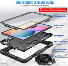 Load image into Gallery viewer, Samsung Galaxy Tab S6 Lite 10.4" (2020) Case | Heavy Duty Rugged Case | Fintie