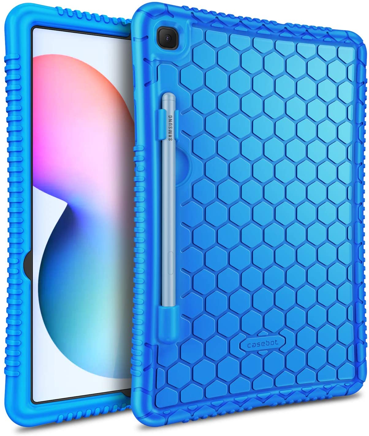Samsung Galaxy Tab S6 Lite 10.4 Case Silicone Blue
