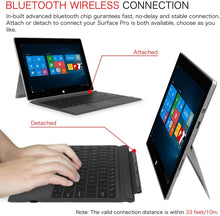 Load image into Gallery viewer, Wireless Bluetooth Keyboard for Microsoft Surface Pro - 7 Colors Backlit