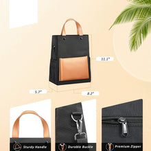 Load image into Gallery viewer, Reusable Lunch Bag, Leakproof Insulated Lunch Tote