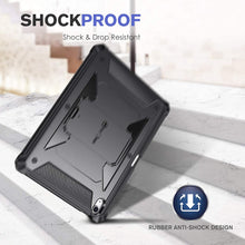 Load image into Gallery viewer, iPad Air 4 2020 Case with Built-in Apple Pencil Holder and Screen Protector