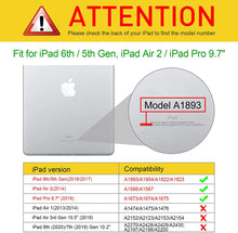 Load image into Gallery viewer, iPad 6th Generation (2018) Case  / iPad 9.7 Heavy Duty Rugged Case | Fintie