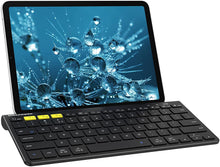 Load image into Gallery viewer, Gigapower Multi-Device Universal Bluetooth Keyboard with Foldable Stand