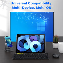 Load image into Gallery viewer, Gigapower Multi-Device Universal Bluetooth Keyboard with Foldable Stand