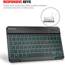Load image into Gallery viewer, Wireless Backlit Keyboard for Android Tablets