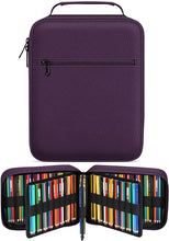 Load image into Gallery viewer, Multilayer Watercolor Pen Bag w/ Front Zipper Pocket