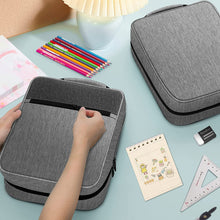 Load image into Gallery viewer, Multilayer Watercolor Pen Bag w/ Front Zipper Pocket