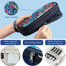 Load image into Gallery viewer, Expandable Pencil Case | Large Storage Stationery Box - Jungle Night