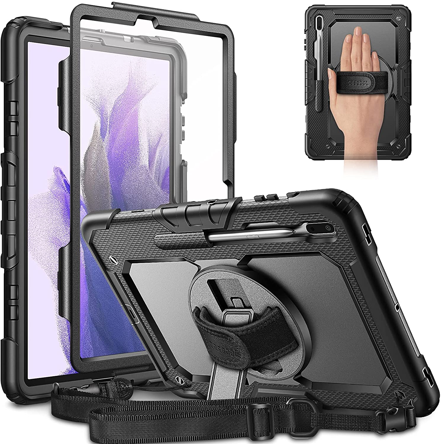 Custodia Magnetica Per Galaxy Tab S8 E S7 - Leggera Con Risveglio Automatico