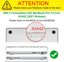 Load image into Gallery viewer, MacBook Pro 14 (A2442, 2021 Release) Tuatara Case | Fintie
