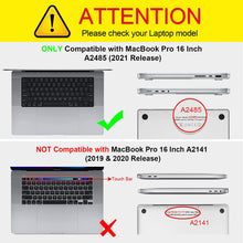 Load image into Gallery viewer, MacBook Pro 16 (A2485, 2021 release) Tuatara Cases | Fintie
