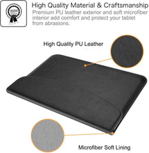 Load image into Gallery viewer, Surface Pro X/Pro 8/Pro 7+ /Pro7/Pro 6 Vegan Leather Sleeve Case | Fintie
