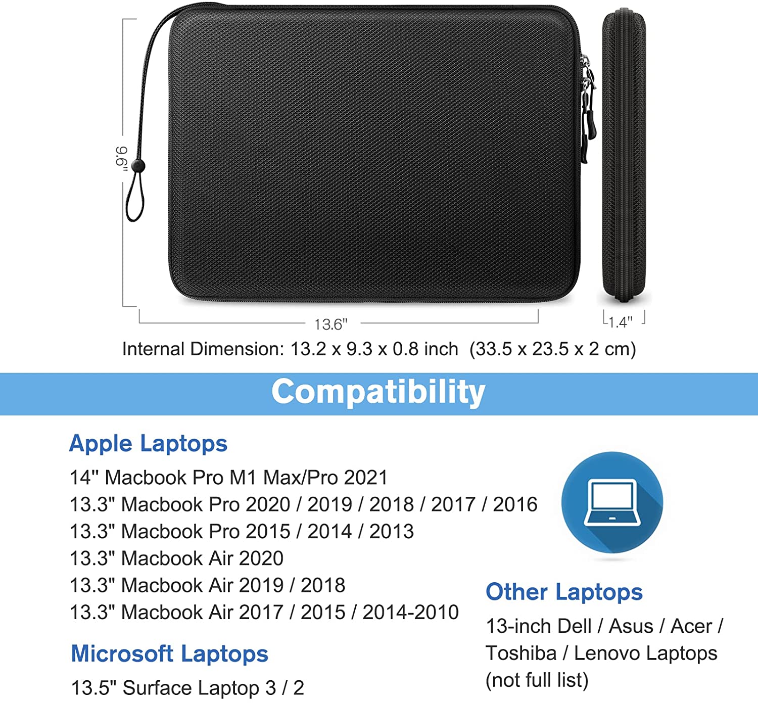 Shockproof Hard Shell Laptop Notebook Sleeve Case I Finpac – Fintie Cases