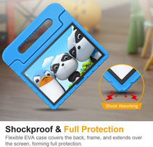 Load image into Gallery viewer, Galaxy Tab A8 10.5&quot; (2022) Shockproof Kiddie Handle Stand Case
