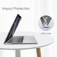Load image into Gallery viewer, MacBook Pro 13 (2020-2016) HardShell Clear Cover I Fintie
