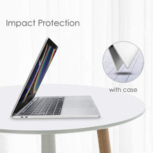 Load image into Gallery viewer, MacBook Pro 13 (2020-2016) HardShell Clear Cover I Fintie
