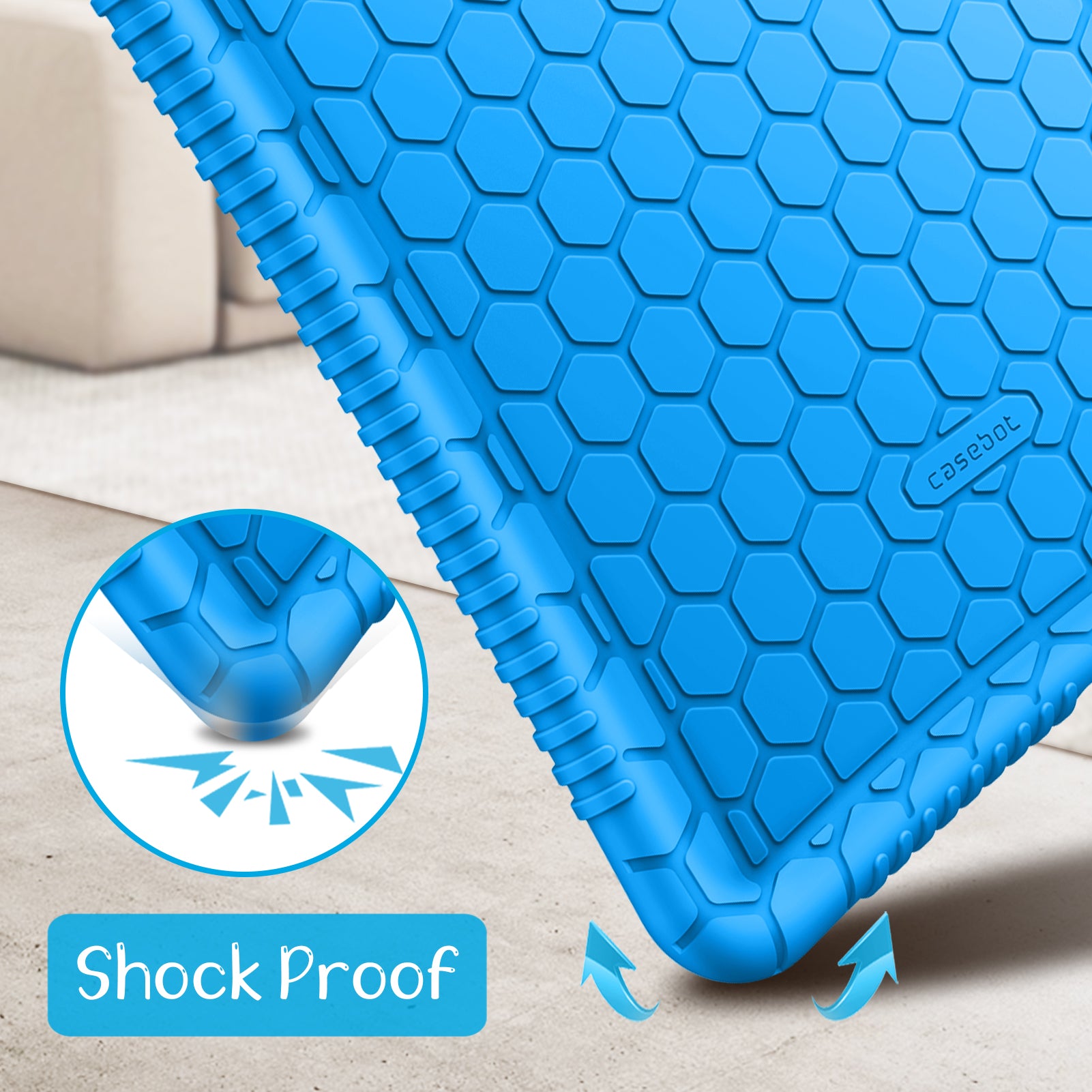 iPad 9th/8th/7th Gen (2021/2020/ 2019) Silicone Case