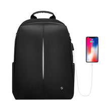 Load image into Gallery viewer, Casual School Work Travel Laptop Backpack with USB Port I Finpac
