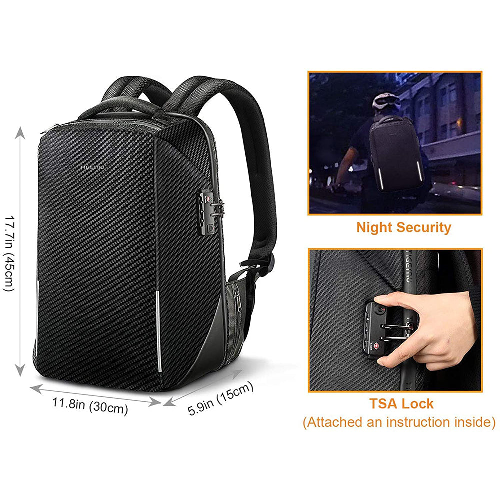 anti theft travel backpack tsa TSA-Friendly Travel Business Outdoor Rucksack Laptop Backpack I Fintie – Fintie Cases