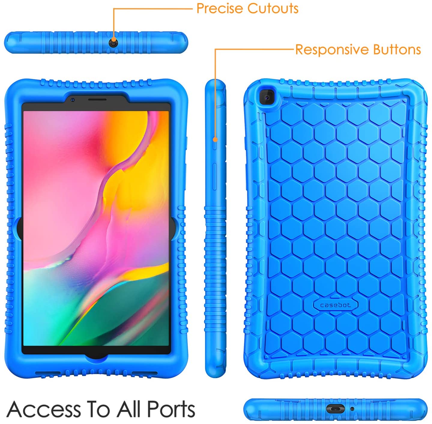 Samsung Galaxy Tab A 8.0 (2019) Silicone Case (No S Pen Model)