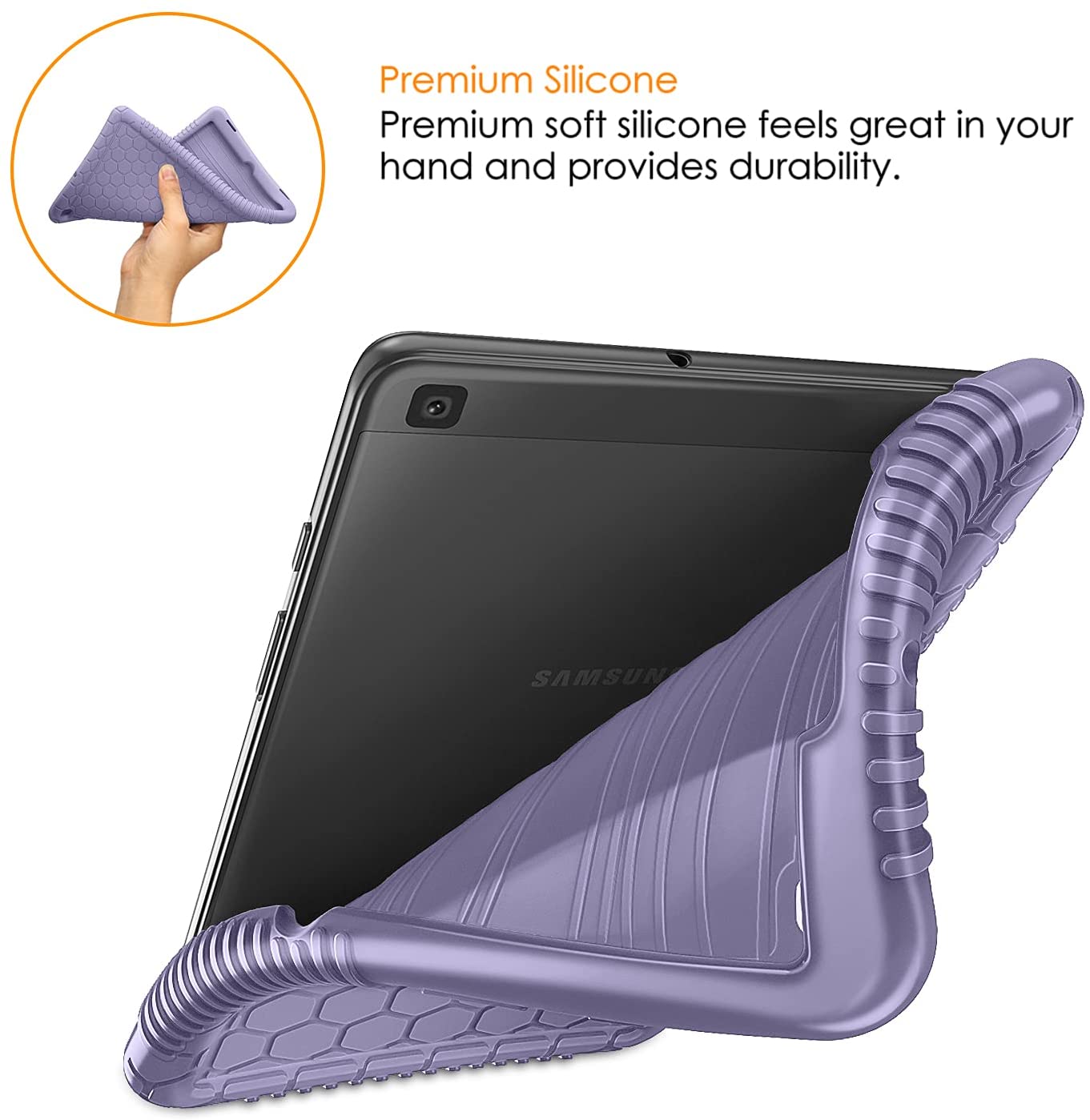 Samsung Galaxy Tab A 8.0 (2019) Silicone Case (No S Pen Model)