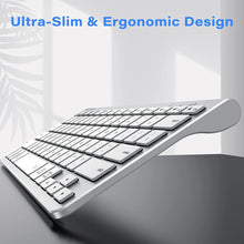 Load image into Gallery viewer, Gigapower Multi-Device Universal Bluetooth Keyboard with Foldable Stand
