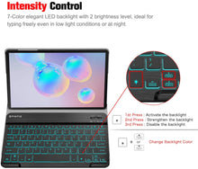 Load image into Gallery viewer, Wireless Backlit Keyboard for Android Tablets
