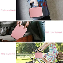 Load image into Gallery viewer, Large Capacity Semi-Hard EVA Pencil Bag - Rose Gold
