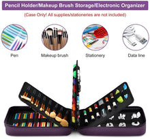 Load image into Gallery viewer, Multilayer Watercolor Pen Bag w/ Front Zipper Pocket

