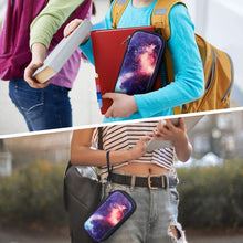 Load image into Gallery viewer, Expandable Pencil Case | Large Storage Stationery Box - Galaxy
